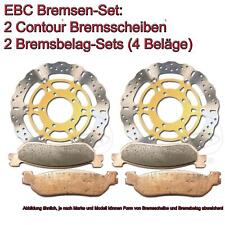 EBC Freins Kit 2x MD3003XC+2x FA158HH pour Suzuki GSXR250 RGV250 GSF400 GSX400