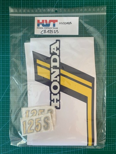 Honda 125 stickers - honda, s3