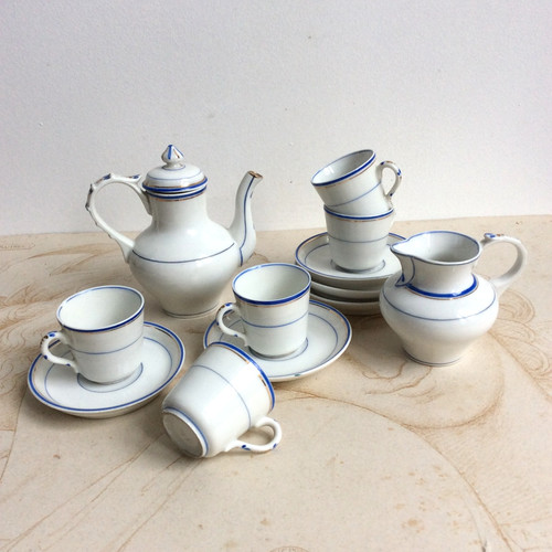 Dinette ancienne porcelaine - en,