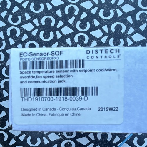 Distech controls sensor sof - controls, ec-sensor-sof