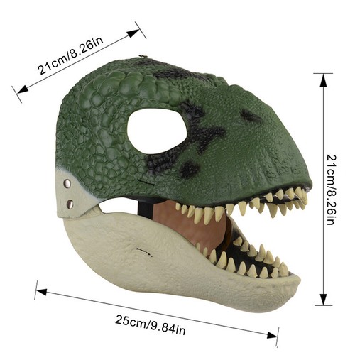 Masque dinosaure en - masque, de