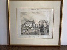 Gravure Souvenirs De Rennes -