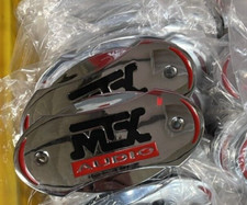 MTX AUDIO METAL LOGO PLATE COLLECTOR ITEM SLEDGEHAMMER TERMINATOR