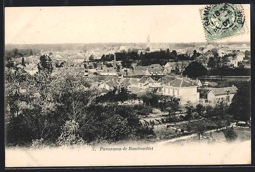 Cpa rambouillet vue - cpa,