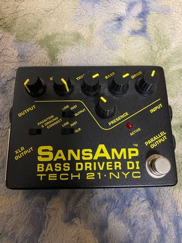 Tech sansamp bass driver - sansamp,