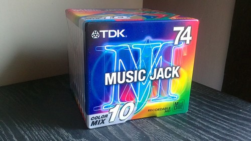 Minidisc tdk music - minidisc,