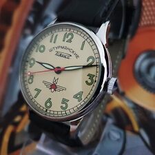 Watch RAKETA Sturmanskie Men's Dress Watch PILOT Mechanism USSR 2609.HA