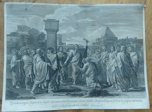 Gravure tirage xviiie - tirage,