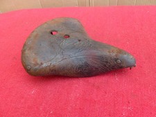 SELLE DE VELO ANCIEN EN CUIR