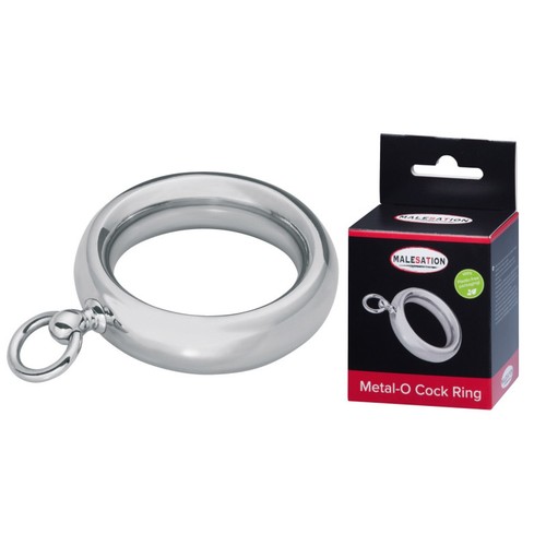 Malesation metal cock - metal-o, ring