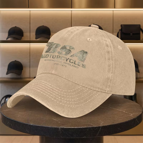 Casquette bsa vintages kaki - casquette,