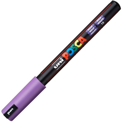 Marqueur posca 1mr violet - pc-1mr, |