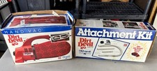 Dirt Devil Handheld 103 Vacuum w Attachments-Original Box-Tested And Works
