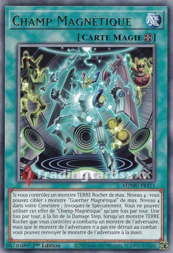 Champ magnétique - yu-gi-oh!,