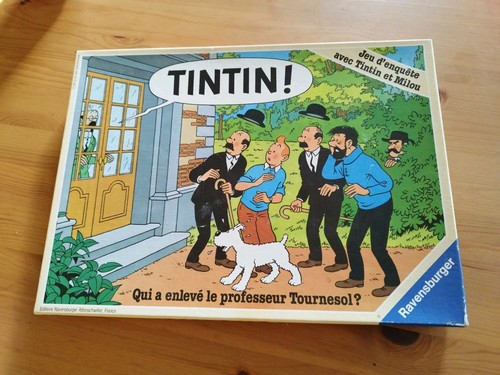 Jeu tintin qui - jeu, a
