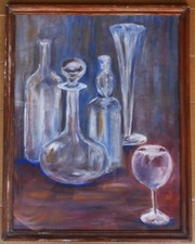 tableau : les flacons