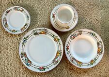 Villeroy & Boch Porcelain MON JARDIN 5 Piece Place Setting Luxembourg EUC