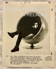 DESIGNER PHOTOGRAPHY EERO AARNIO Finland - Ball Chair