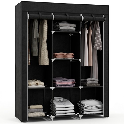 Homcom penderie 125x43x162 5cm - homcom, 125x43x162.5cm