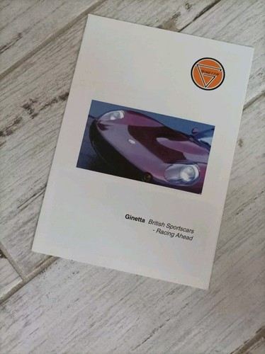Prospectus brochure ginetta - /,