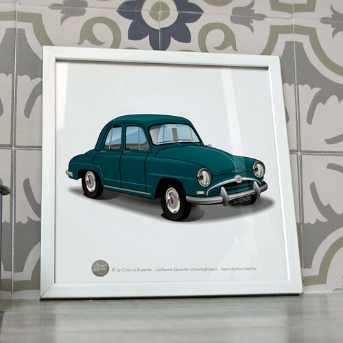 Poster simca aronde - poster, 9