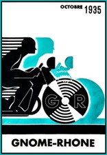 GNOME RHONE MOTO 1935 Rf194 -