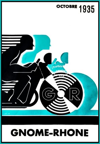 Gnome rhone moto - moto, 1935