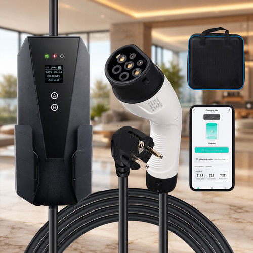 Chargeur voiture electrique - chargeur, ev