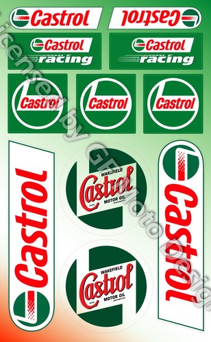 Honda motorcycle car castrol - honda,