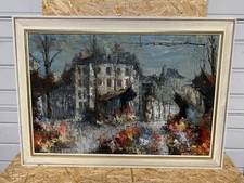 ANCIEN TABLEAU HUILE SUR TOILE