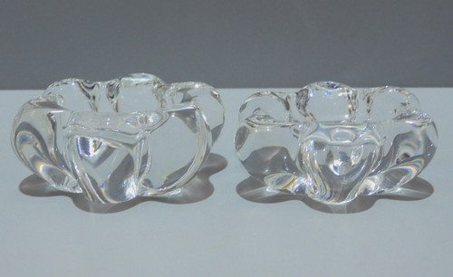 Salerons cristal daum - -,