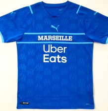 Puma OLYMPIQUE MARSEILLE 2021/22 M Third Football Shirt Soccer Jersey OM Maillot