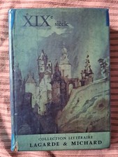 Collection litteraire Lagarde et Michard XIX siecle editions Bordas edition 1969