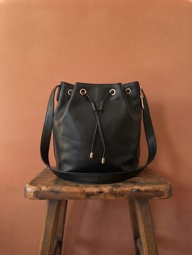 Sac seau cuir lisse - seau,