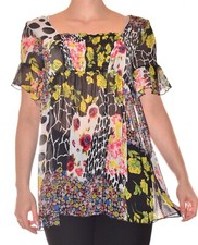 longue blouse manches courtes