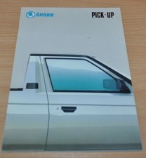 1993 Skoda Pick-Up Forman Car Brochure Prospekt German Edition
