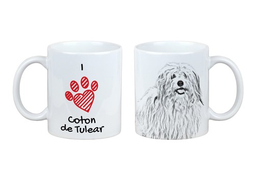 Coton tulear tasse avec - tasse,