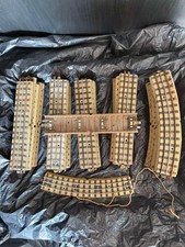 Vintage Marklin H0 Curved Straight Track Lot cca 30 pieces