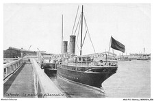 ARSP11-0641-BATEAU - ostende - la malle au sébarcadère