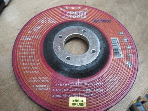 2x1 4x7 grinding - 4-1/2x1/4x7/8, wheel