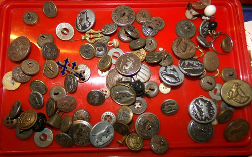 Bouton vénerie chasse - ,
