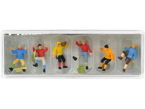 Preiser alpinistes ho - -, 1/87