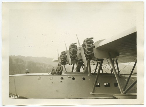 Aviation hydravion trimoteur - aviation.,