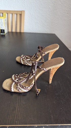 Escarpins cuir prada - cuir,