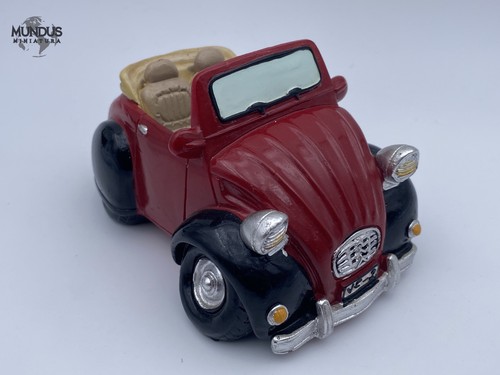 Citroen 2cv tirelire résine - 2cv,