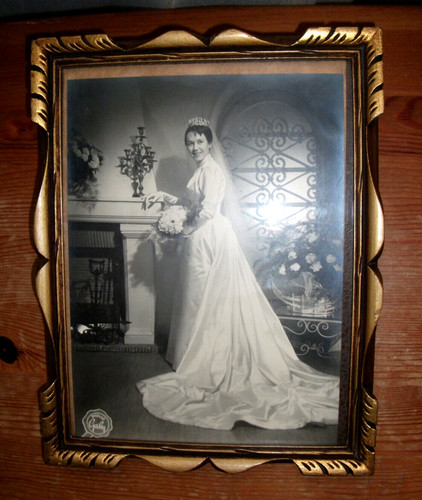 Cadre ancien bois - ancien, en