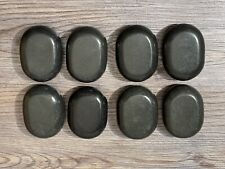 8 Pcs Medium Hot Massage Stones Set Natural Basalt Warm Rocks