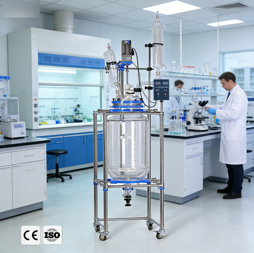 100l dual glass - glass, jacketed