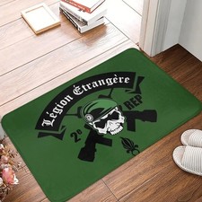 Foreign Legion 2nd REP - Non-slip Green Carpet, Home & Interior.