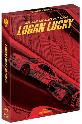 Logan lucky blu ray steelbook - blu-ray,